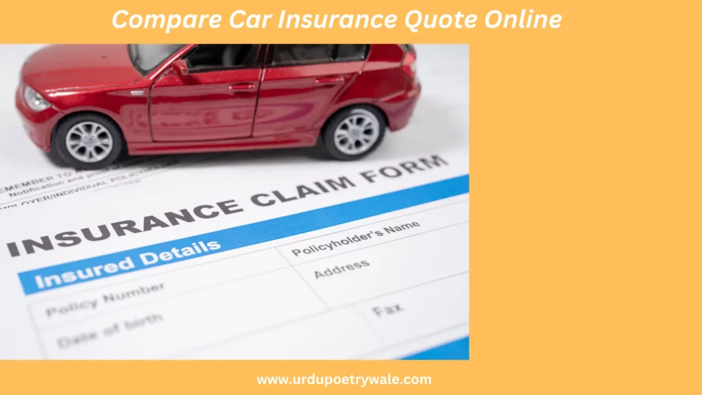 Compare Car Insurance Quote Online